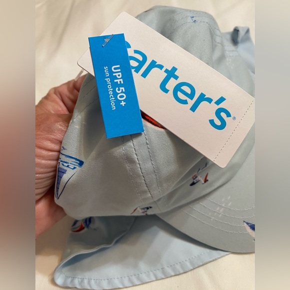 Carters baby 12-24 swim / beach mo hat NWT - Picture 4 of 7